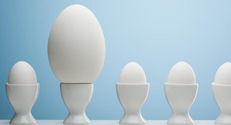 Combien de gros œufs équivalent à un très gros œuf ?