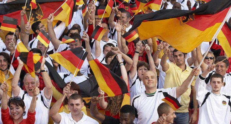 Que représentent les couleurs du drapeau allemand ?