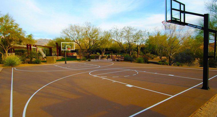 Combien de tours faudra-t-il autour d'un terrain de basket pour égaler un kilomètre ?