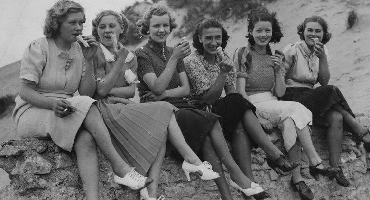 Que portaient les femmes dans les années 30 ?