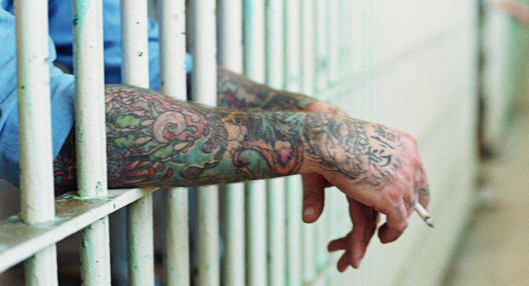 Que symbolisent les tatouages ​​​​de prison russes?