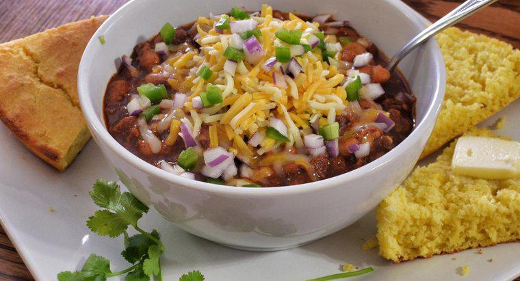 Combien de calories dans le chili fait maison ?