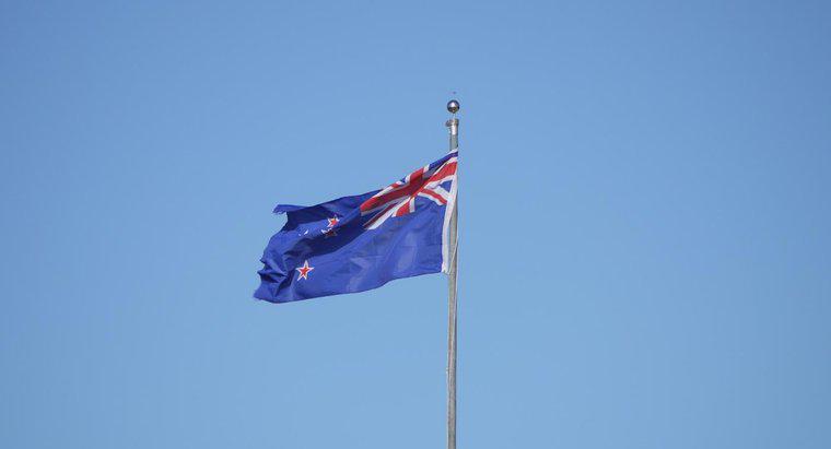 Que représente le drapeau néo-zélandais ?