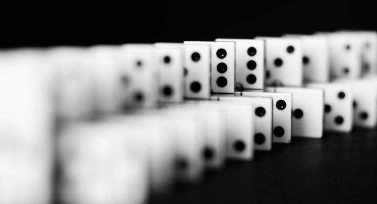 Combien y a-t-il de points sur un ensemble standard de dominos ?