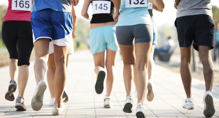 Quelle est la durée moyenne d'une course de 5 km ?