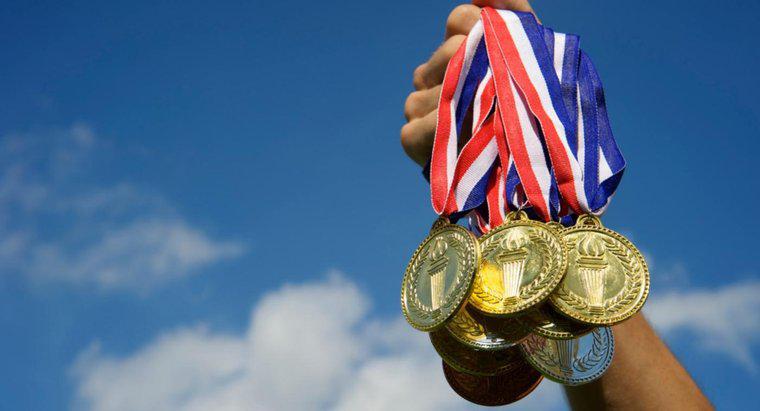 De quoi sont faites les médailles d'or olympiques ?
