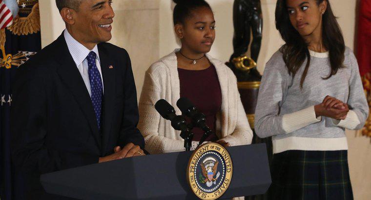Quel âge ont les filles de Barack Obama ?