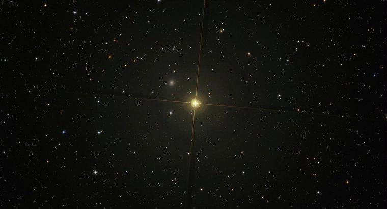 Quelle est la taille d'une étoile géante rouge ?