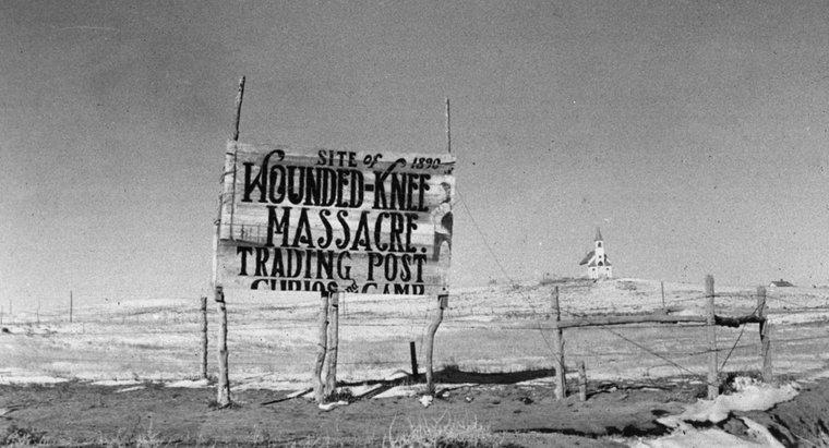 Que s'est-il passé à Wounded Knee ?