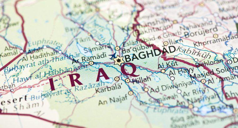 Quels pays bordent l'Irak ?