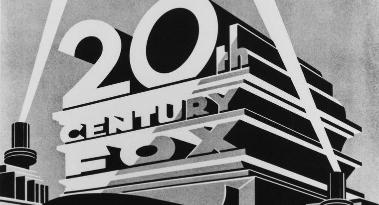 Quelle police a été utilisée dans le logo 20th Century Fox ?