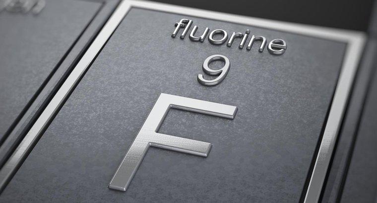 Combien d'électrons de Valence possède le fluor ?