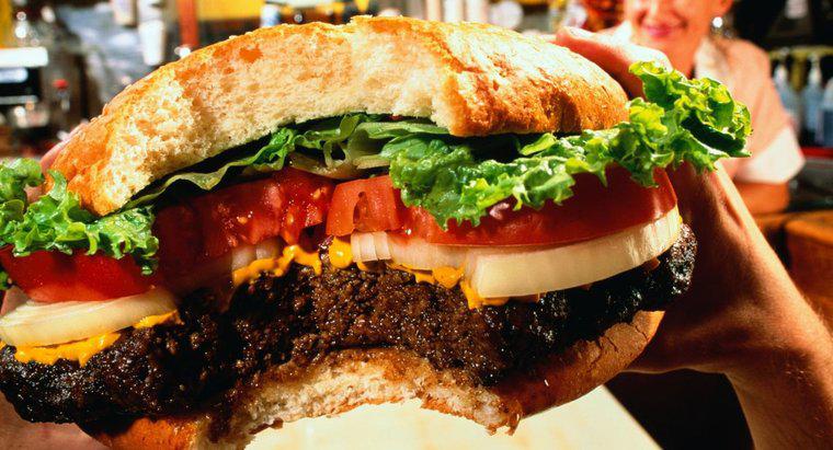 Quel hamburger de restauration rapide a le plus de calories ?