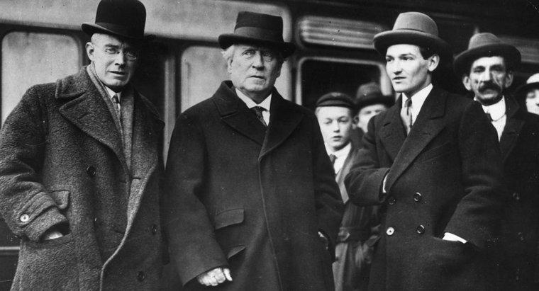 Qui était le chef de la Grande-Bretagne pendant la Première Guerre mondiale ?