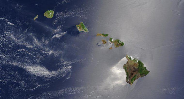 Quels sont les noms des huit îles hawaïennes ?