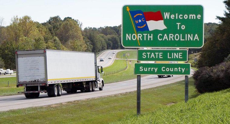 Comment la Caroline du Nord a-t-elle obtenu son nom ?
