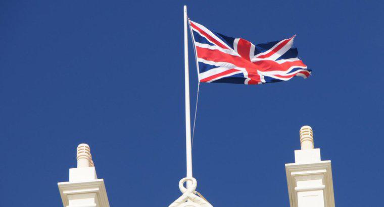 Que représente le drapeau anglais ?
