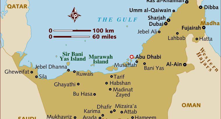 Quelle est la distance entre Abu Dhabi et Dubaï ?