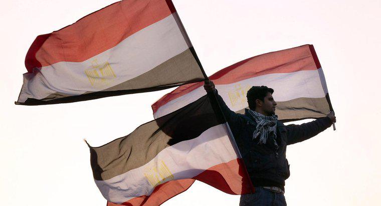Que signifient les couleurs du drapeau égyptien ?