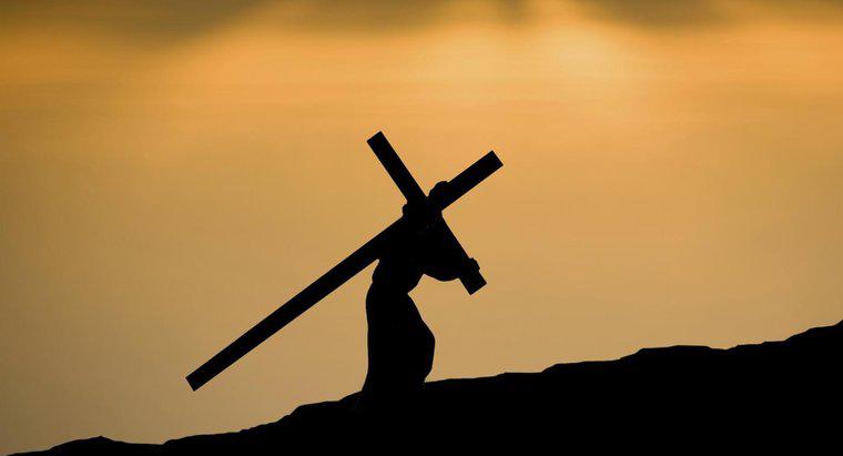 Combien de fois Jésus est-il tombé en portant la croix ?