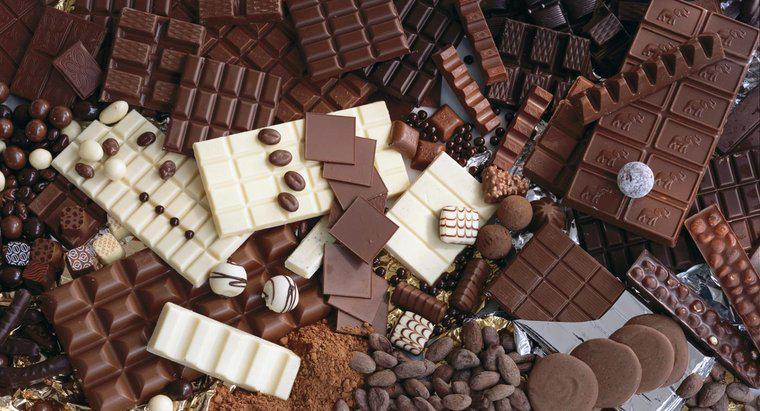 Quels sont les exemples de noms de barres chocolatées ?