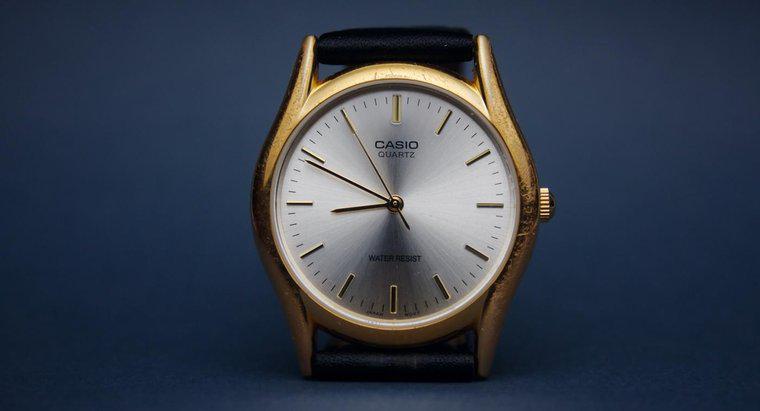 Comment régler l'heure sur une montre Casio ?