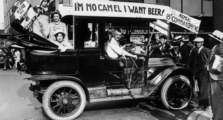 Pourquoi la prohibition a-t-elle commencé ?