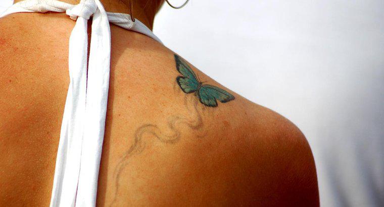 Quelle est la signification d'un tatouage papillon?
