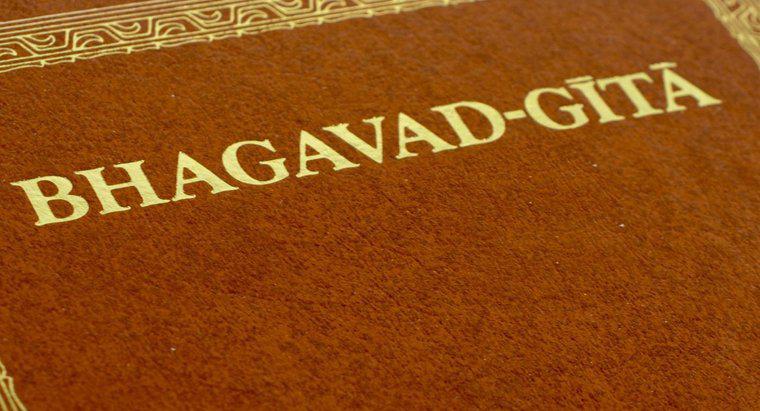 Qui a écrit la Bhagavad Gita ?