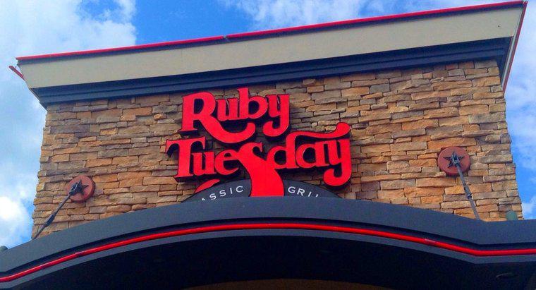 Comment obtenir une copie des recettes Ruby Tuesday ?