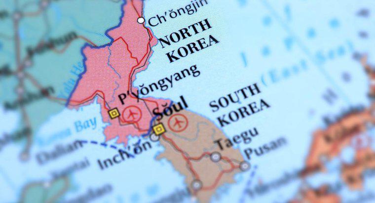 Quel pays est le plus grand, la Corée du Nord ou la Corée du Sud ?