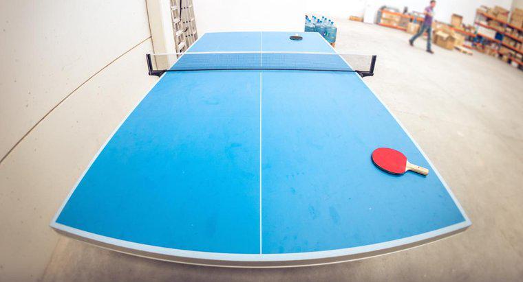 Quelle est la taille standard d'une table de ping-pong ?