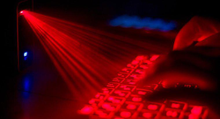 Comment fonctionne le clavier laser ?