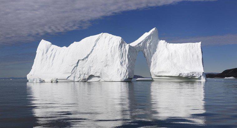 Quels sont les faits intéressants sur les icebergs ?
