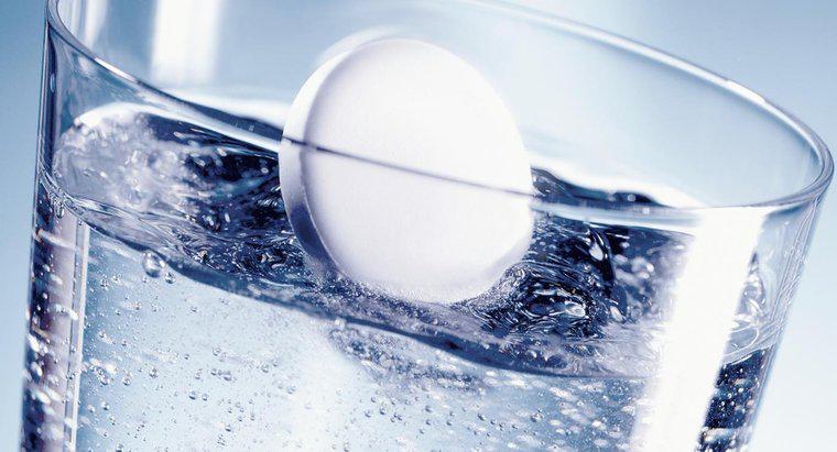 L'aspirine est-elle soluble dans l'eau ?