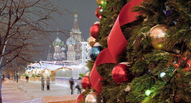 Comment les Russes fêtent-ils Noël ?