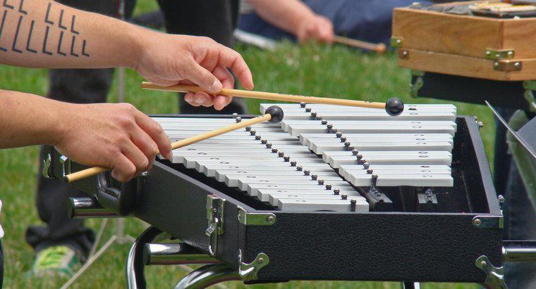 De quoi est fait un Glockenspiel ?