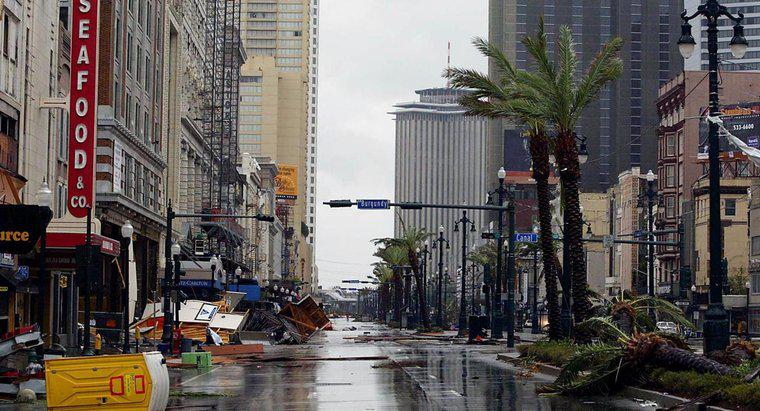 Le quartier français de la Nouvelle-Orléans a-t-il été le plus durement touché par l'ouragan Katrina ?