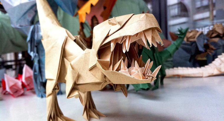 Comment faire un Origami T. Rex ?