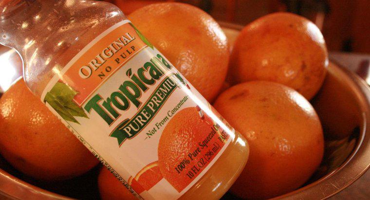 Le jus d'orange est-il une substance pure ?