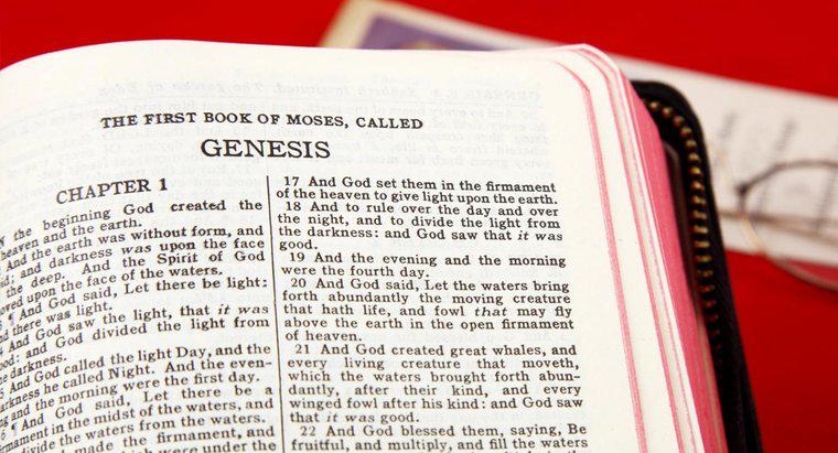 Quels sont les cinq premiers livres de la Bible ?