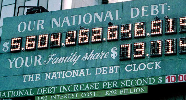 Comment la dette nationale est-elle calculée ?