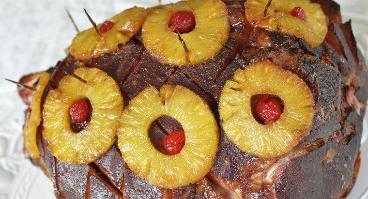 Quelle est une recette pour un glaçage au jambon à l'ananas?