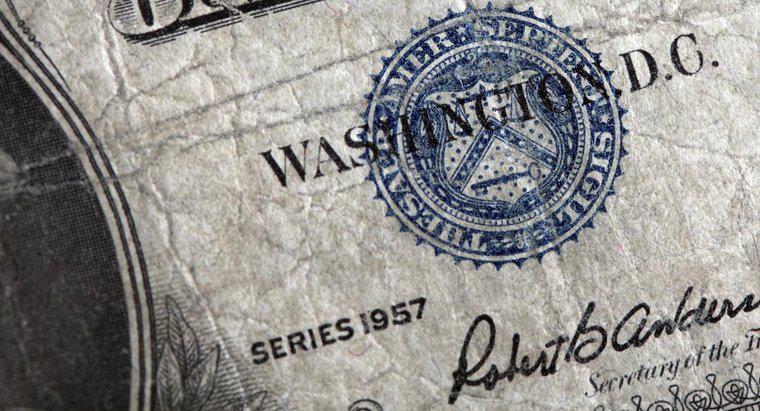Quelle est la valeur d'un billet d'un dollar de 1957 ?