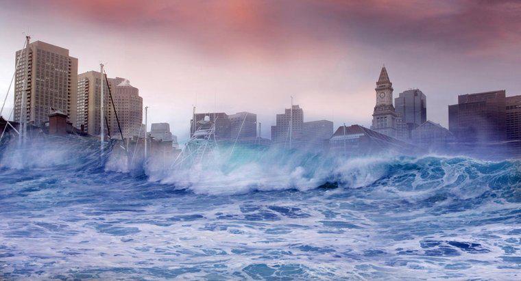 Quels types de dégâts un tsunami peut-il causer ?