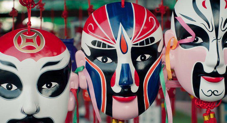 De quoi sont faits les masques chinois ?
