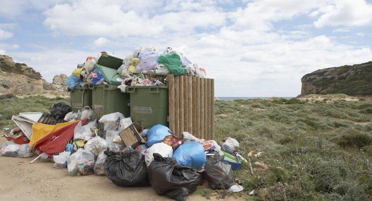Quels sont certains des effets d'une mauvaise élimination des déchets?