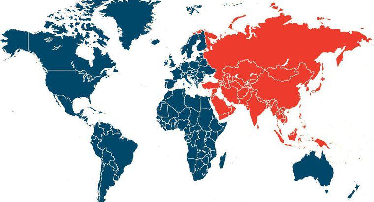 Quels sont les pays d'Asie du Nord?