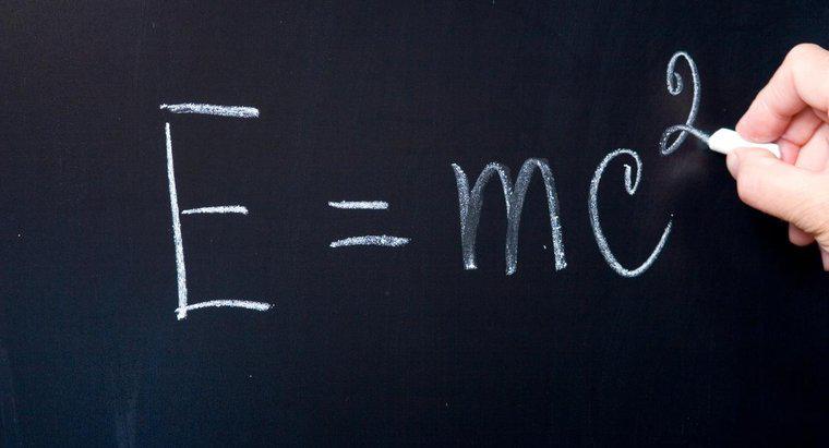 Que signifie « E=mc² » ?