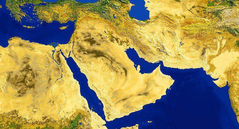 Où se situe le Moyen-Orient ?